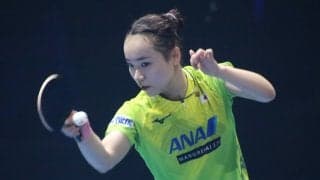 伊藤美誠「楽しみながら試合ができた」　日本人対決制しベスト4＜卓球・T2ダイヤモンド＞