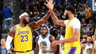 古巣対戦を控えるアンソニー・デイビスのサポートをレブロン・ジェームズが約束