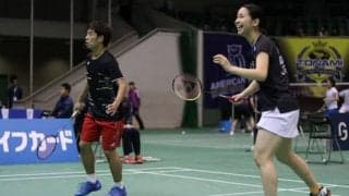 日本最高峰の大会。緑川が予選を勝ち抜き、ミックスダブルスで本選出場！