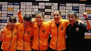 “日欧混成軍”トップが最下位脱出へ　エース石川ら欠く神奈川に勝利＜卓球・Tリーグ結果速報＞