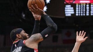 新天地ブレイザーズでの4試合目で25得点、カーメロ・アンソニーが完全復活！