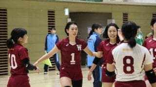 フルセットに及ぶ大熱戦になるも園田女子大に敗戦。現体制での最後の試合となった