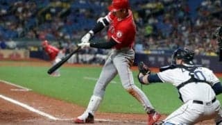 大谷のサイクル安打が「歴史を作った」　MLB公式がエ軍今季勝利トップ5に選出