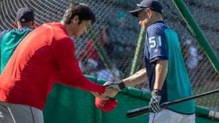 【MLB】イチロー氏と大谷の“ほのぼの鬼ごっこ”　エ軍史上「最もコミカル場面」の1つに