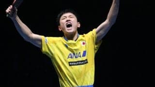 張本智和「次の大舞台にも繋がる」　中国選手下し3位入賞＜卓球・T2ダイヤモンド＞