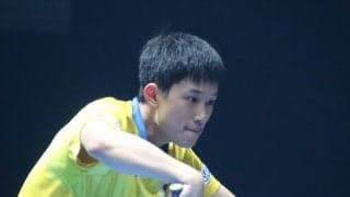 張本智和、6度目の正直ならず　世界ランキング2位の壁高く＜卓球・T2ダイヤモンド＞