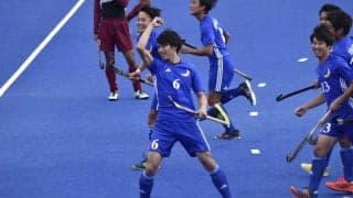 【陸上ホッケー部男子】 １点を守り切り甲南大に勝利し、５位、６位決定戦へ