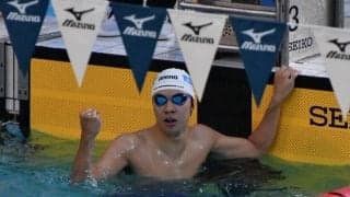 【水上競技部競泳パート】　関西学生冬季公認記録会１日目が行われた