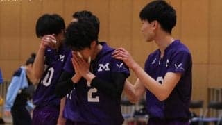 フルセットの末中大に惜敗　日本一の夢叶わず／全日本大学選手権