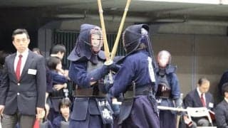 [剣道]強豪筑波大を撃破しベスト８　チームで戦った新人戦に