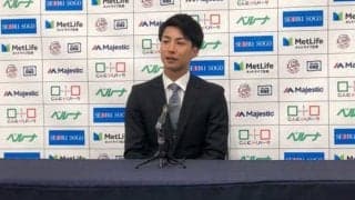 西武森脇、300万円アップの1300万円でサイン　「来年は50試合に投げられるように」