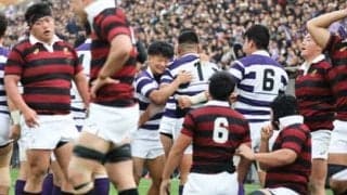 早明戦は明治に軍配。勝敗を大きく 左右したスクラム、ＦＷ力の差