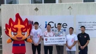 【Tリーグ・琉球】iCureとコラボ鍼灸接⾻院開院　OPイベントに福原愛の夫・江宏傑出席