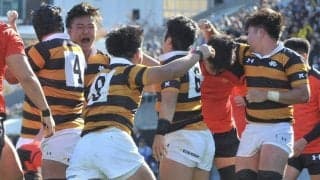 【ラグビー】「やっと僕たちがしたかったラグビーができた」　帝京大戦試合後コメント集