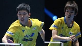 張本智和と丹羽孝希、悲願のメダル獲得目指す＜卓球・2019男子ワールドカップ見どころ＞
