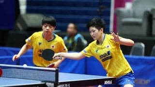 混合ダブルスで躍進する日本勢　8強入りなるか＜世界ジュニア卓球選手権2019＞