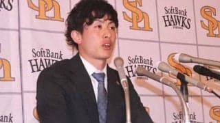 1400万円増の鷹・周東、来季狙うは盗塁王「スタメンで出ないと取れない」