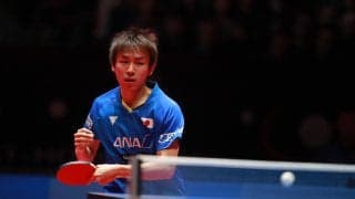 丹羽孝希、韓国選手破りベスト8　次戦は張本と＜卓球・男子ワールドカップ＞