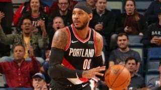 ブレイザーズで復活したカーメロ・アンソニー「1年間のオフで身体を休められた」