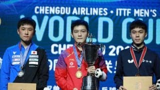 樊振東が2連覇　張本智和は日本男子初の銀メダル＜卓球・男子ワールドカップ＞