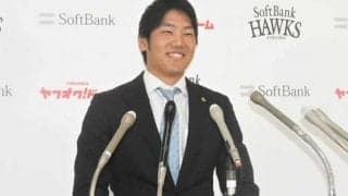 鷹・石川、20％ダウンの4800万　1200万円減にも「何もできなかった。ありがたい」