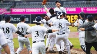 メジャー球場で異例の草野球開催　MLBドリームカップ決勝は小千谷名球会が勝利