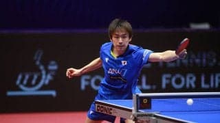 2020年1月有効な世界ランキングポイント（男子W杯終了時点）丹羽孝希が日本男子2番手に