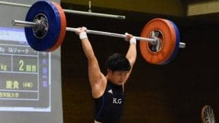 【重量挙部】 関西学生１日目が行われる