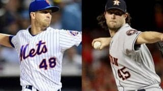 ヤ軍剛腕コール、メッツCY賞デグロムで火花？　MLB公式「NY真のエースはどっち？」