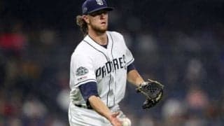 【MLB】“阪神似”パドレス新ユニ着用のイケメンエース候補にファン喝采「似合ってる」