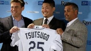 レイズ入りの筒香をMLB公式が特集　“スペイン語力”にも注目「隠れた才能」
