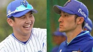 DeNA山崎の行動に伊藤光も驚き「えっ、今？」　舞台挨拶の舞台裏を公開