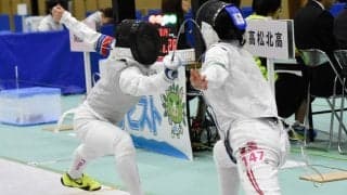 【フェンシング部】 女子フルーレ、無念の１回戦敗退