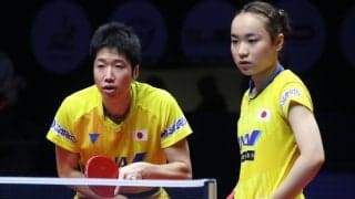 水谷/伊藤ペア、第1シードに完勝　決勝は中国と＜卓球・グランドファイナル＞