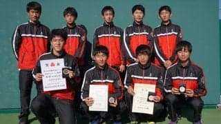 東海地区大会　名古屋高等学校インタビュー【第42回全国選抜高校テニス大会】