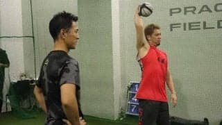 【MLB】前田健太の自主トレ潜入！　新たな取り組み、マエケン体操の奥にある真意に迫る