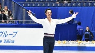 【スケート部フィギュア部門】　‪渡邊、櫛田ともに笑顔で全日本閉幕‬