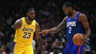 NBA最大のライバル、レブロン・ジェームズとカワイ・レナードがクリスマスに激突