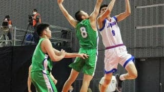 県立広島皆実は初戦敗退、38得点20リバウンドの三谷桂司朗「力を出し切れた」