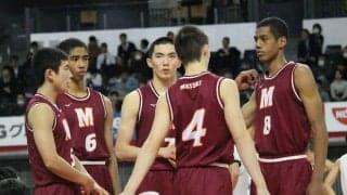 先発の3人が1年生、『若い』明成が巧みなバスケットで県立和歌山工業を撃破