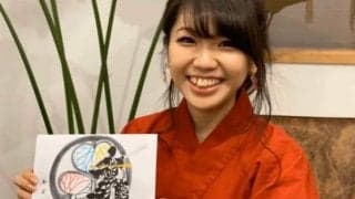鷹ガール書道家・原愛梨さんに独占インタ　話題の“書道アート”って一体なに？