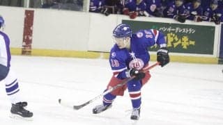 [アイスホッケー]４選手がハットトリック達成！21ー１で初戦を制す