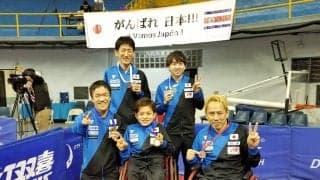 パラ卓球日本代表、チームワーク賞獲得！金髪の卓球王・吉田らが躍動＜コスタリカOP＞