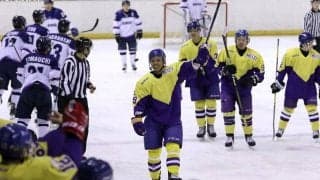 ２桁得点で同大を下す　準々決勝進出／日本学生氷上競技選手権