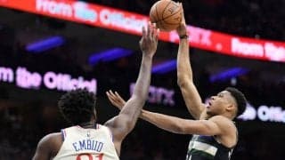 クリスマスゲームでシクサーズがバックスに快勝、殊勲のジョエル・エンビード「俺が誰だか忘れちゃった？」