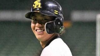 ホークス今宮の自主トレ剛速球にファン要望「来年から投手と内野手で」