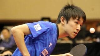 丹羽孝希、青森山田OB対決を制す　決勝は張本智和と＜ジャパントップ12＞