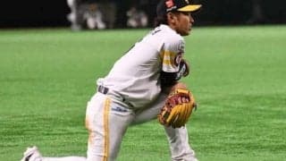 ホークス今宮の自主トレ剛速球に、バンデンもびっくり　「ナイスピッチング」