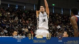 バスケ・三河4連勝！金丸20得点、川村15得点で勝利を引き寄せる