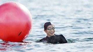 『傳谷英里香のGo for it！トライアスロン』第14回集団の中で泳ぐ時のポイント